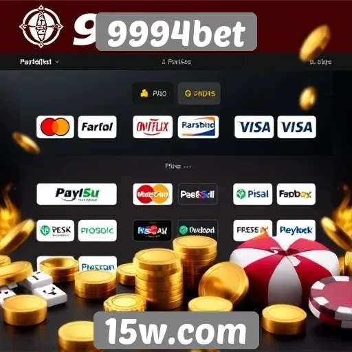 Opções de pagamento disponíveis no 9994bet