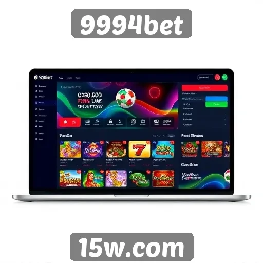 Interface do usuário no site 9994bet